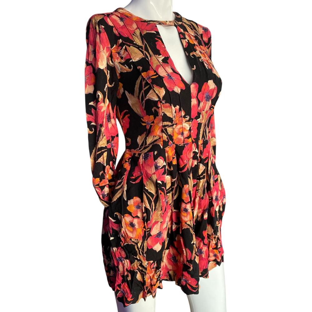 Free People Teagan Mini Dress Size 0 - Picture 3 of 3